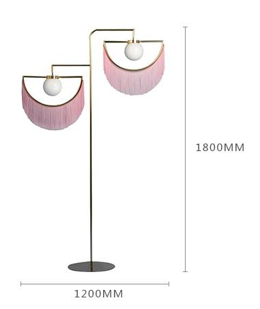 180cm High Floor Lamp With Gild