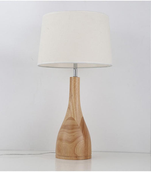 Simple Nordic Floor Lamp Wood Leg