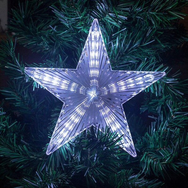 Tree Decoration Stars Light Shining