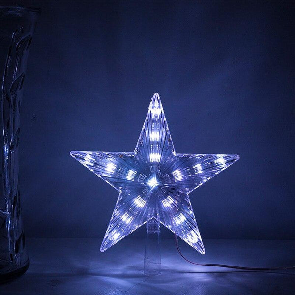 Tree Decoration Stars Light Shining