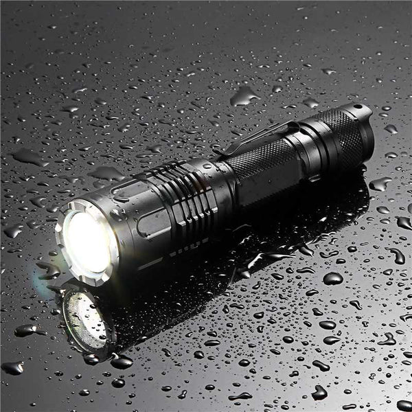 Tactical Switch White Flashlight