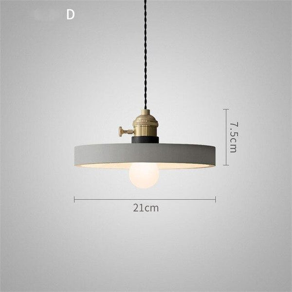 Nordic Industrial Cement Droplight