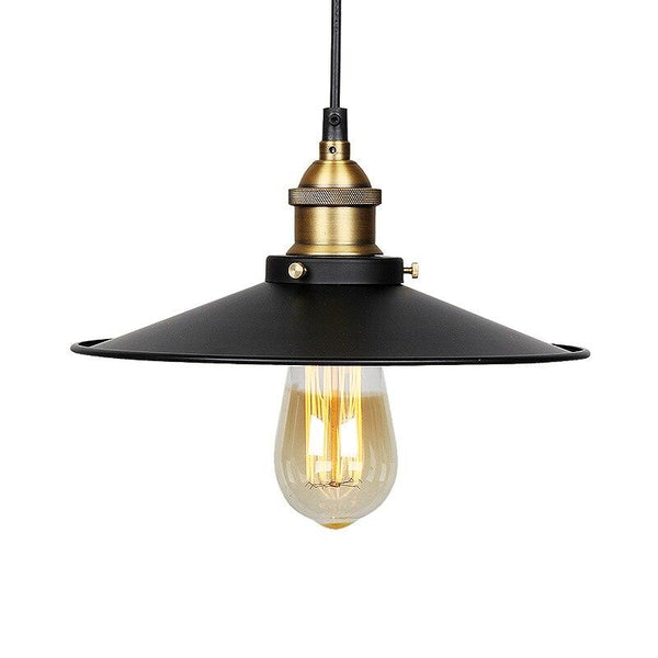 Vintage Industrial Loft Black Droplight