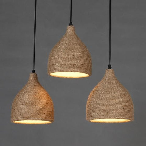 Loft Decor Hemp Rope Droplight