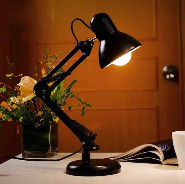 Long Swing Arm Adjustable Desk Lamps