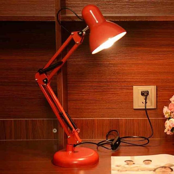 Long Swing Arm Adjustable Desk Lamps