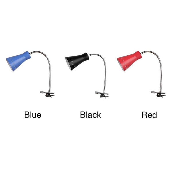 Long Arm Clip On Metal  Desk Lamp