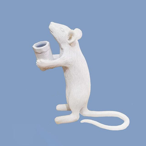 Nordic Animal Resin Mouse Lamp