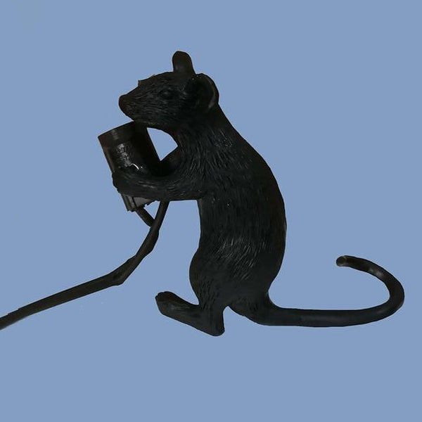 Nordic Animal Resin Mouse Lamp