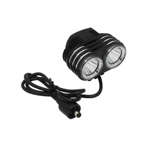 2500LM 2x XM-L2 LED Bicycle Flashlight